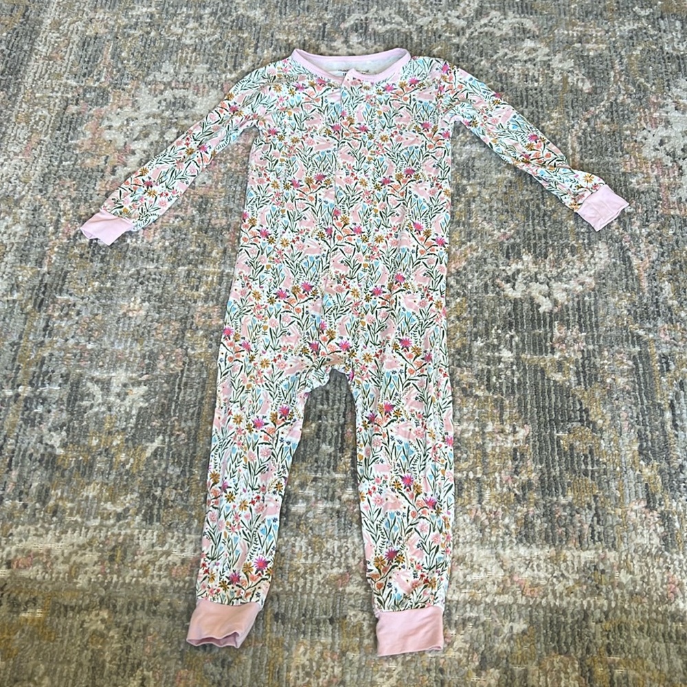 Magnetic Me Bunny Floral Onesie 18-24M